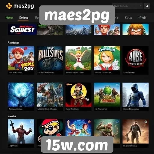 Análise da biblioteca de jogos do site maes2pg