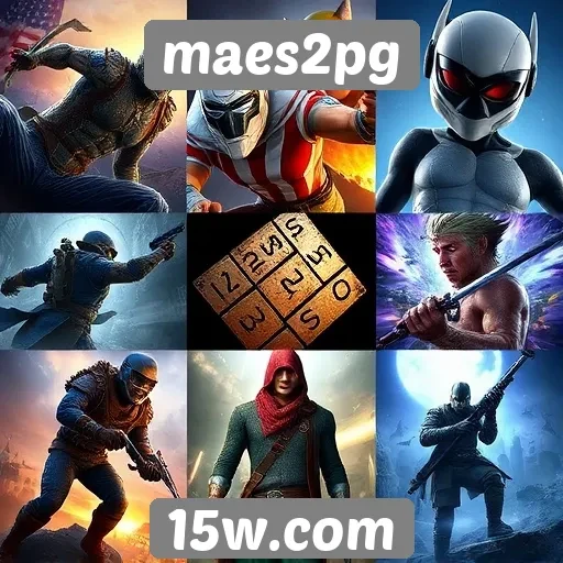 Comparativo entre jogos populares no maes2pg